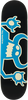 TOY MACHINE ORIGINAL MONSTER SKATEBOARD DECK-8.5 BLK/BLUE