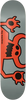 TOY MACHINE ORIGINAL MONSTER SKATEBOARD DECK-8.25 GREY/RED