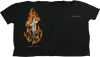 TOY MACHINE CHARRED CROSS II SS MEDIUM BLACK