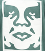 Obey Bold Icon Face Tshirt RainForest