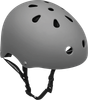 INDUSTRIAL FLAT GREY SKATE HELMET XS