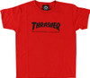 THRASHER MAG LOGO YTH SS SMALL RED