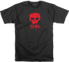 ZERO BLOOD SKULL SS SMALL BLACK RED