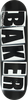 BAKER BRAND LOGO SKATEBOARD DECK 8.47 BLK/WHT
