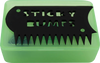 STICKY BUMPS WAX BOX & COMB CLEAR GREEN BLACK