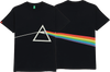 HABITAT PINK FLOYD DARK SIDE OF THE MOON SS TSHIRT MEDIUM BLACK