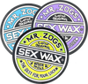 SEXWAX CIRCLE 7" STICKER single assorted colors