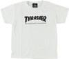 THRASHER MAG LOGO YTH SS SMALL WHITE