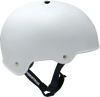 INDUSTRIAL FLAT WHITE SKATE HELMET XL