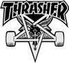 THRASHER SKATEGOAT BOARD LG DECAL single