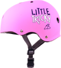 TRIPLE 8 LITTLE TRICKY SKATE HELMET PINK RUBBER eps liner