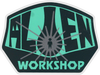 Alien Workshop OG LOGO SM STICKER single