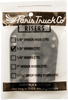 PARIS TRUCKS RISER HARD PAD BLACK 1/8"  (set of 2)