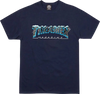 THRASHER BLACK ICE SS TSHIRT SMALL NAVY