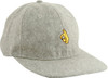 KROOKED SHMOLO EMBLEM HAT ADJUSTABLE GREY