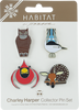HABITAT HARPER 4/PACK SET ENAMEL PINS