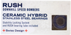 RUSH DOWNHILL SPEED BOMBERS HYBRID BEARINGS