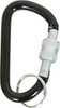 MOUNTAIN 80 MM SCREW GATE KEY BINER