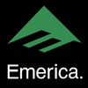 Emerica Heritic Skate Shoes Brown Black