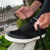 Emerica Heritic Skate Shoes Black Tan