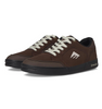 Emerica Heritic Skate Shoes Brown Black Tan