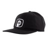 Program Logo Unconstructed Hat Black White Slider Clasp
