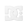 DC Logo DieCut Sticker White 3inch