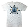 Boardparadise Stacked Wheel Anchor 4color Logo Tshirt White