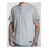 Dark Seas Leeside SS Henley Heather Grey