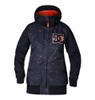 DC Squad Womens Snow Jacket Black Orange