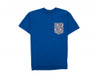 Benny Gold Ribbon Pocket T Royal