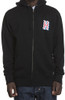The Hundreds Crook Zip Up Hoody Black