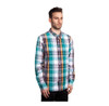 Huf Highland Plaid Woven Wine Jade