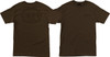CREATURE CLUB SUPPORT SS TSHIRT SMALL DARK CHOCOLATE
