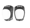 187 PRO KNEE PADS XLARGE BLK/WHT TEXT/WHT CAP