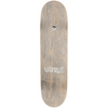 Vinyl Spiral Marble Skateboard Deck White 8.5x14.5WB