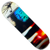 Quasi Altered States Skateboard Deck White Black Blue 8.75x14.5WB
