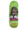 Heroin DeadDave Dave Head Skateboard Deck Green Dipped 10x14.25WB
