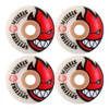 Spitfire BIGHEAD 52mm WHT W RED Skateboard Wheels