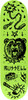 CREATURE RUSSELL TANKED SKATEBOARD DECK-8.5