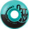 VOL.1 NO.1 52mm Teal/Black WHEELS SET