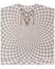Sand Cloud Checkster Cover Up Warm Taupe Onesize