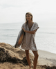 Sand Cloud Checkster Cover Up Warm Taupe Onesize