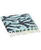 Sand Cloud Bubbles Turtle Towel Seaglass Regular