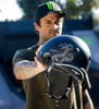 T8 Sloan Deep Cover Helmet Black S/M
