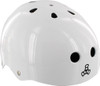 TRIPLE 8 LIL 8 SKATE HELMET WHITE GLOSS CERTFIED/astm