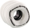SHARK CALIFORNIA ROLL 60mm 78a WHITE set of 4 wheels