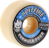 SPITFIRE FORMULA 4 99d CONICAL FULL 58mm WHT W/BLUE Skateboard Wheels Set