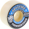 SPITFIRE FORMULA 4 99d CONICAL FULL 54mm WHT W/BLUE Skateboard Wheels set