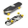 Loaded Ballona Orca Skateboard Complete Black Grey 9x27